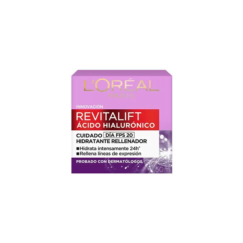  LOREAL REVIT ACIDO HIALUR CREMA DIA Unid x 50 ml