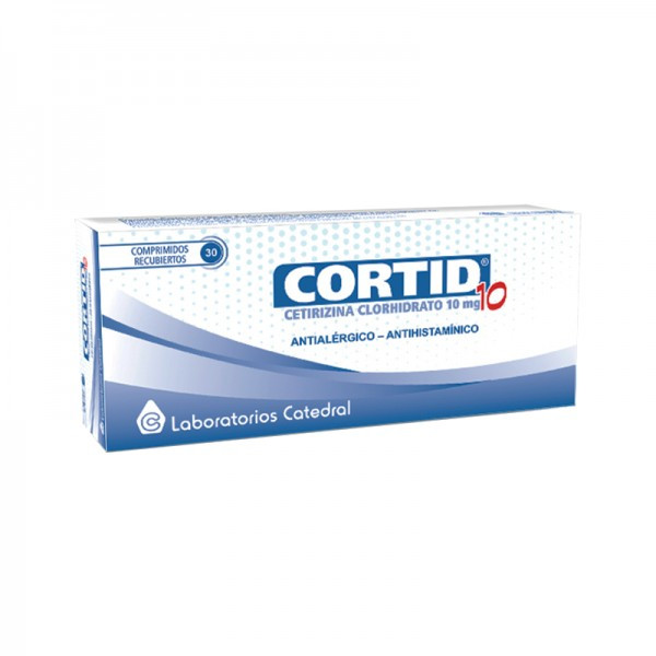  CORTID 10MG CJ X 30 COMP