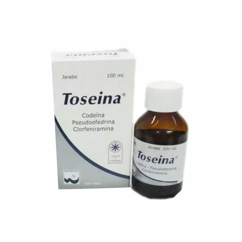 Comprar TOSEINA JARABE 10 MG. FCO X 100 ML Con Descuento de 20% en Farmacia y Perfumería Catedral