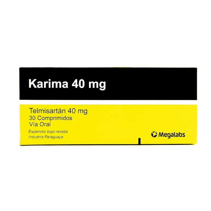 Comprar KARIMA 40 MG CAJA X 30 COMP Con Descuento de 20% en Farmacia y Perfumería Catedral