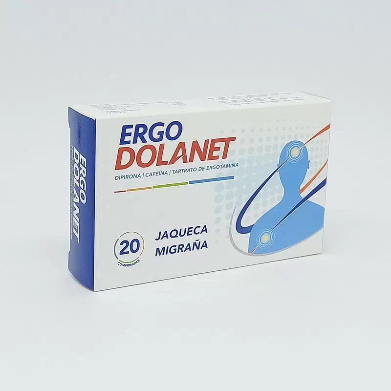 Comprar ERGO DOLANET CAJA X 20 COMP Con Descuento de 20% en Farmacia y Perfumería Catedral
