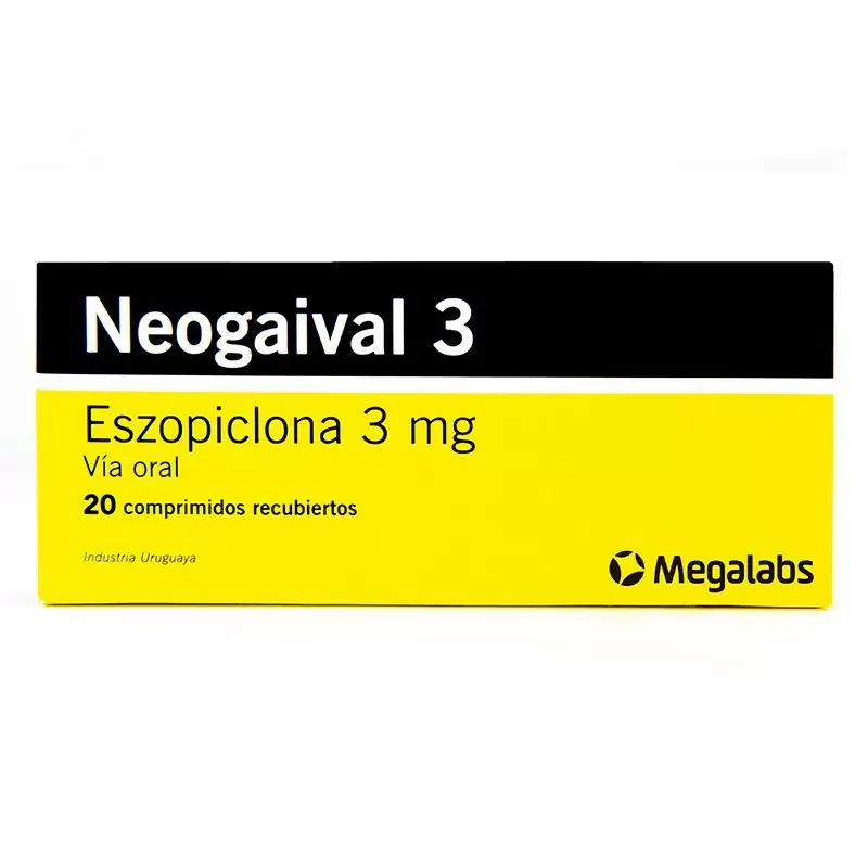  NEOGAIVAL 3 MG. CAJA X 20 COMP