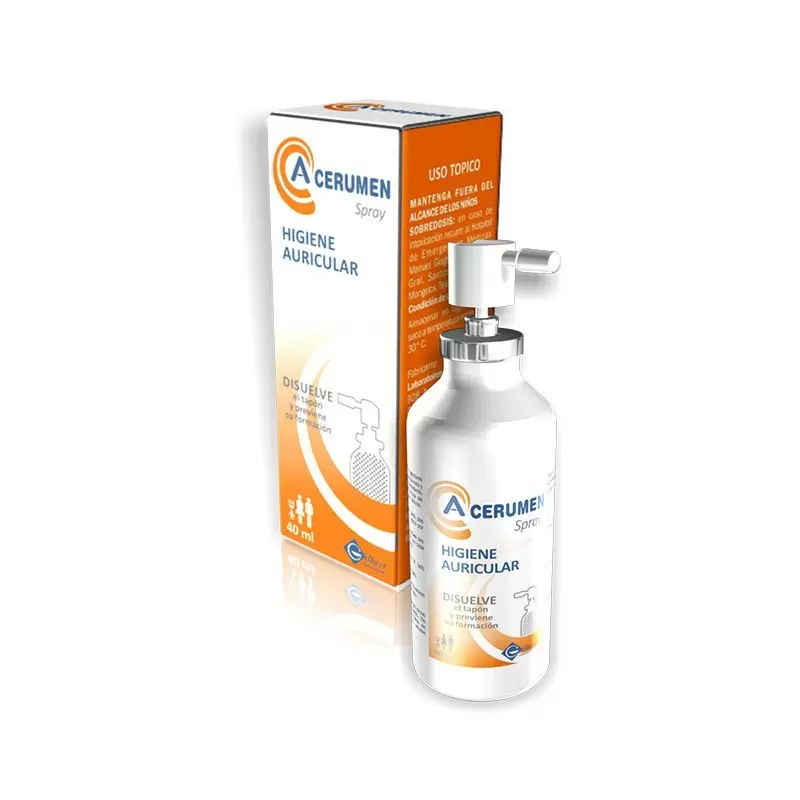 Comprar A - CERUMEN SPRAY FCO X 40 ML Con Descuento de 20% en Farmacia y Perfumería Catedral