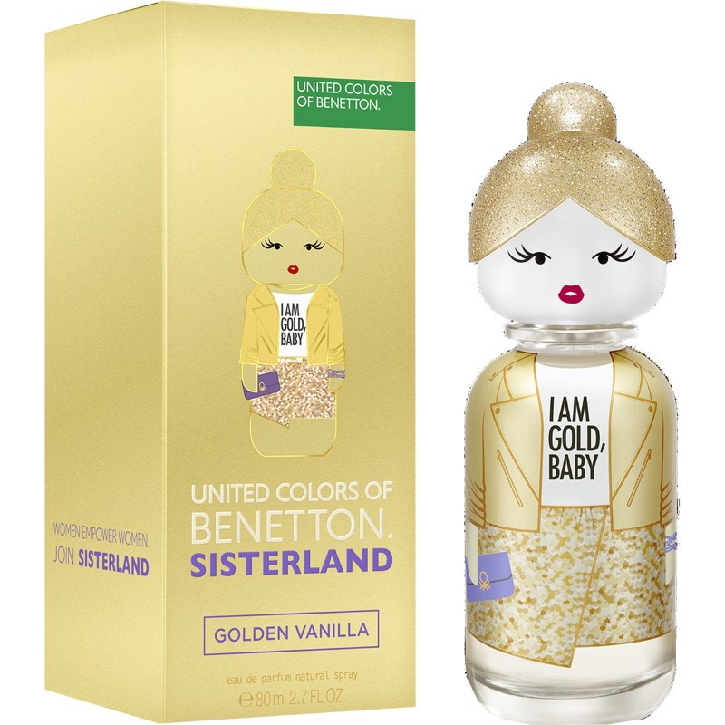  BENETTON 5624 SISTERLAND GOLD EDP Fco x 80 ML