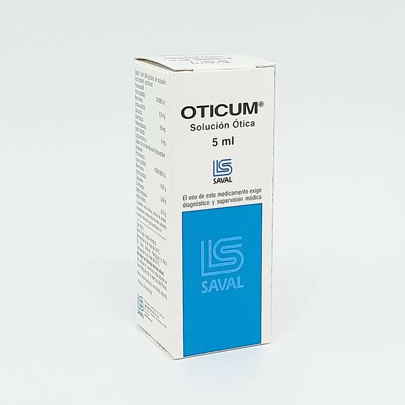 Comprar OTICUM OTICAS GOTAS FCO X 5 CC Con Descuento de 20% en Farmacia y Perfumería Catedral