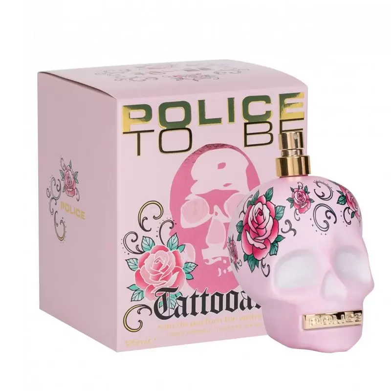  POLICE  BE TATTOOART EDP FOR WOMAN FCO X 125 ML