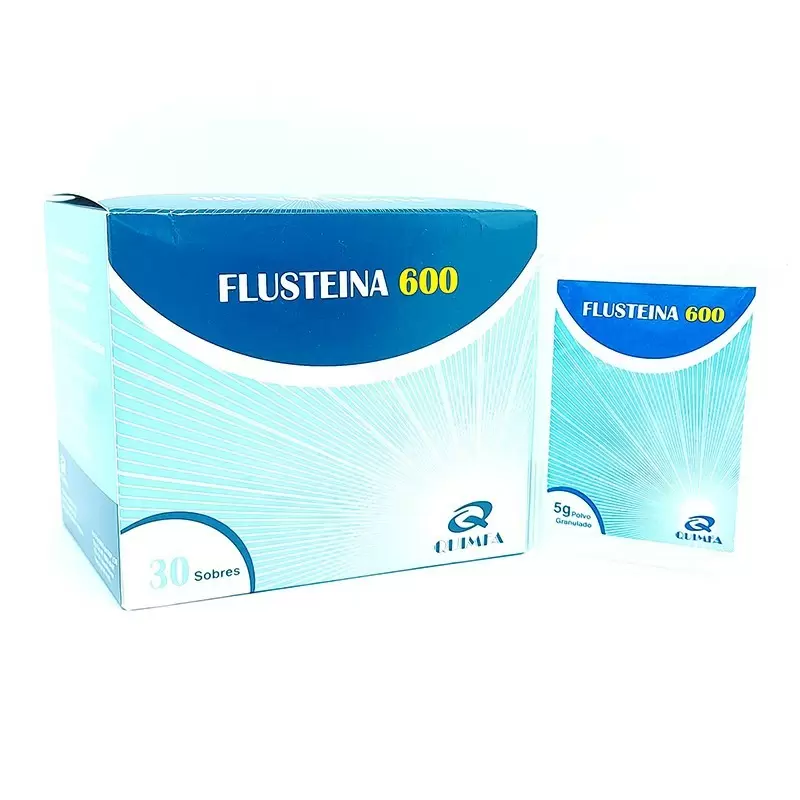  FLUSTEINA 600 MG CAJA X 30 SOBRE