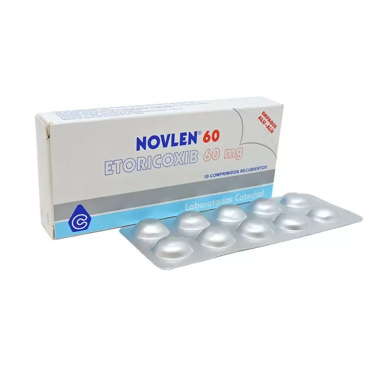 Comprar NOVLEN 60 CAJA X 10 COMP REC Con Descuento de 30% en Farmacia y Perfumería Catedral