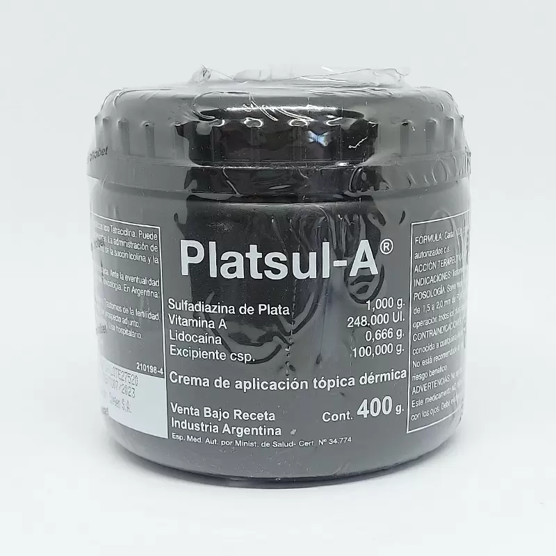 PLATSUL-A CREMA POTE X 400 GR