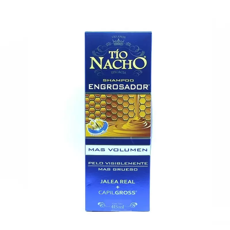  TÌO NACHO 1644 SHAMPOO ENGROSADOR Fco x 415 ml