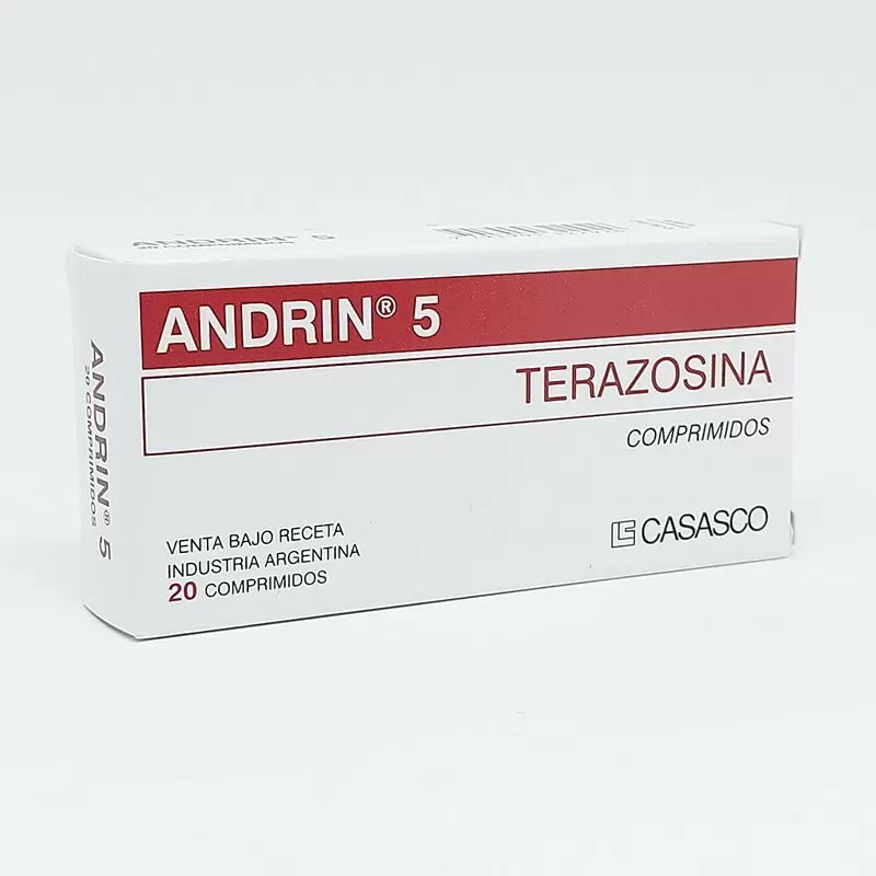 Comprar ANDRIN 5 MG CAJA X 20 COMP Con Descuento de 20% en Farmacia y Perfumería Catedral