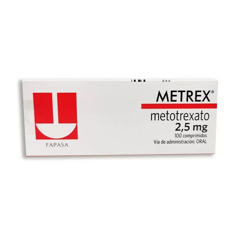 METREX 2,5 MILIGRAMOS CAJA X 100 COMP