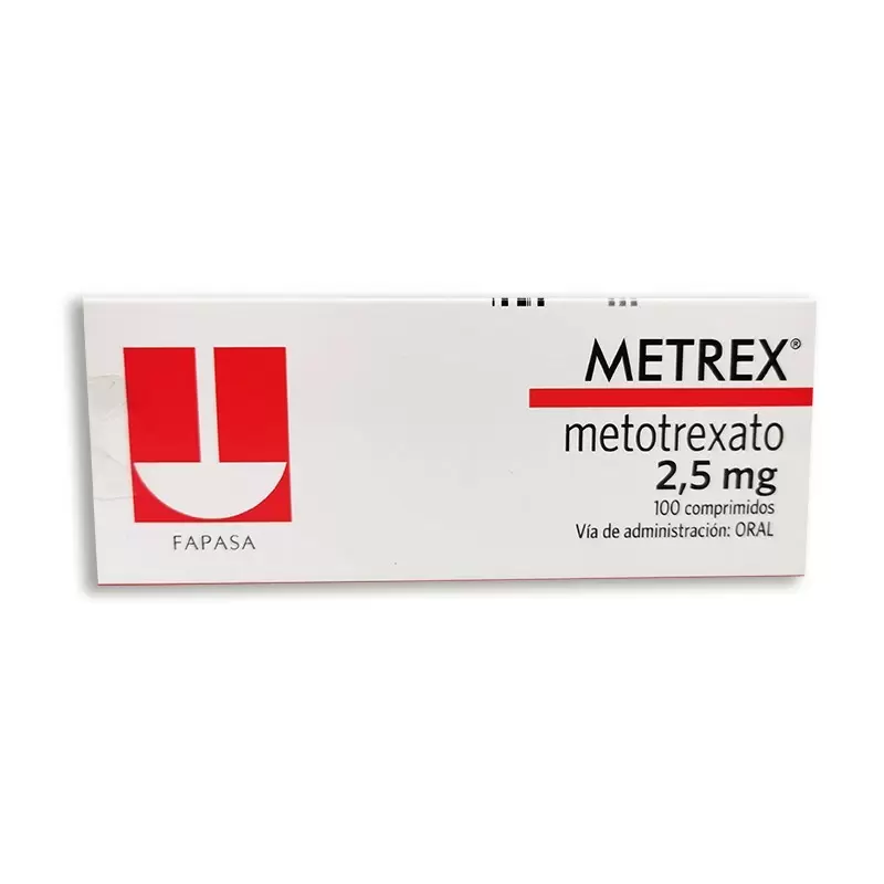  METREX 2,5 MILIGRAMOS CAJA X 100 COMP