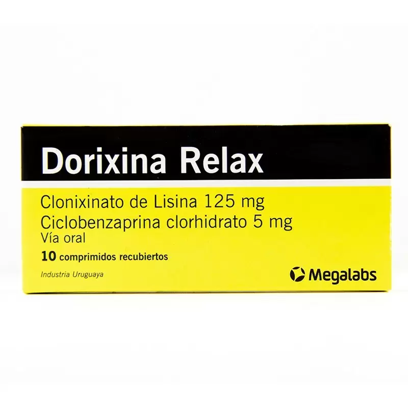  DORIXINA RELAX CAJA X 10 COMP