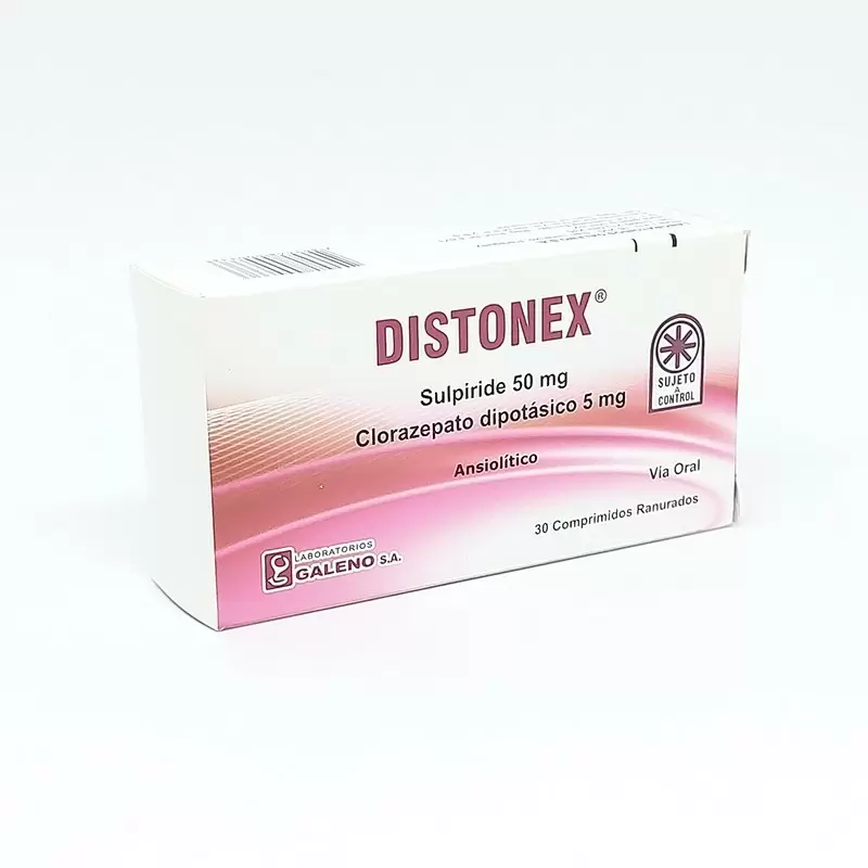 DISTONEX 50/5MG CAJA X 30 COMP