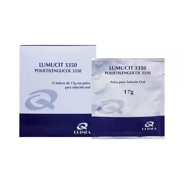 Comprar LUMUCIT 3350 CJ X 12 SOBRE Con Descuento de 20% en Farmacia y Perfumería Catedral
