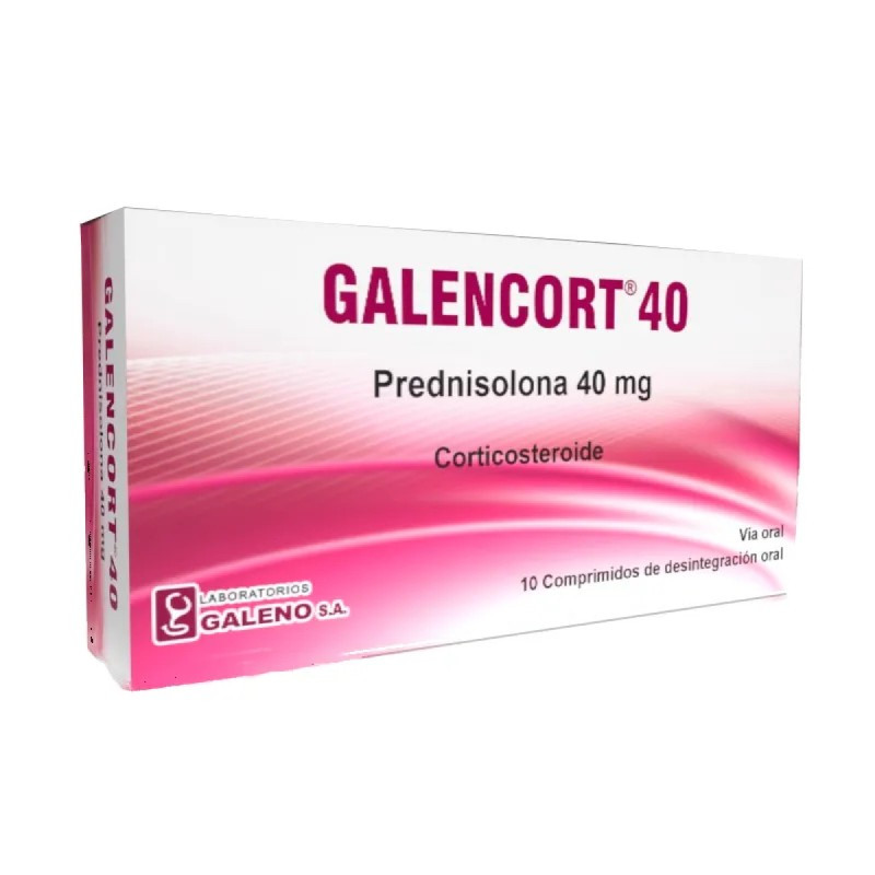  GALENCORT 40 CAJA X 10 COMPRIMIDOS DE DESITEGRACION ORAL