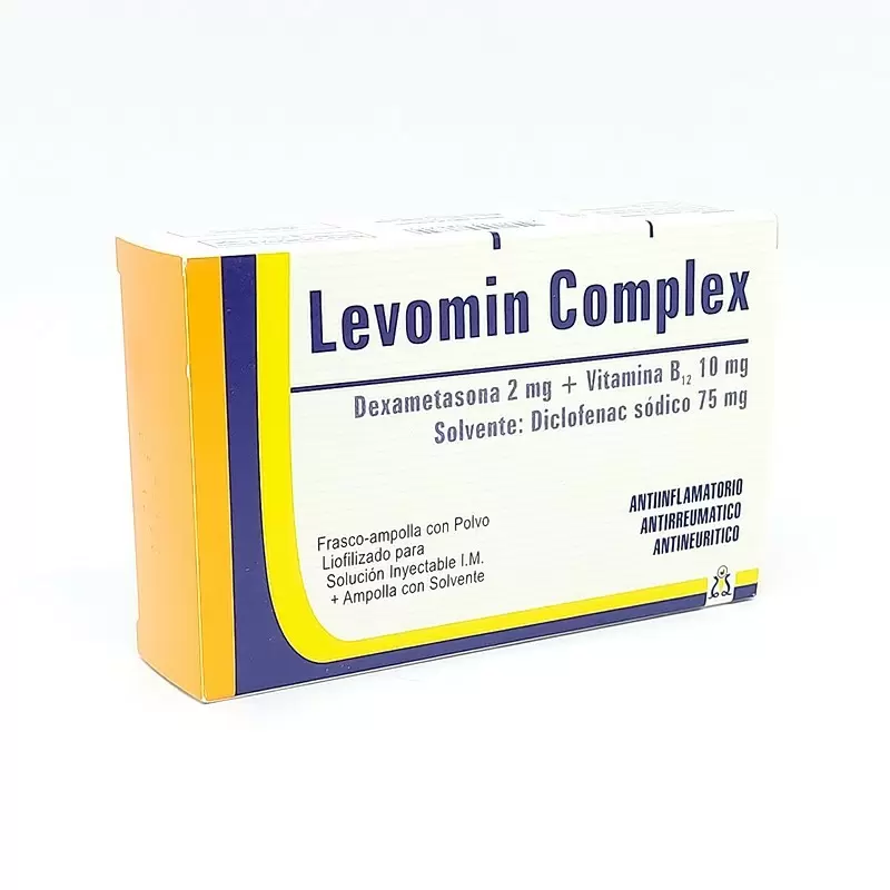 LEVOMIN COMPLEX 3 ML CAJA X 1 AMP