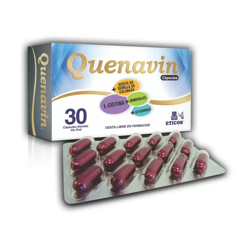 Comprar QUENAVIN CAJA X 30 CAPS Con Descuento de 20% en Farmacia y Perfumería Catedral