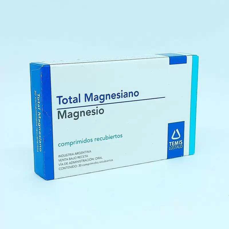 Comprar TOTAL MAGNESIANO CAJA X 30 COMP Con Descuento de 20% en Farmacia y Perfumería Catedral