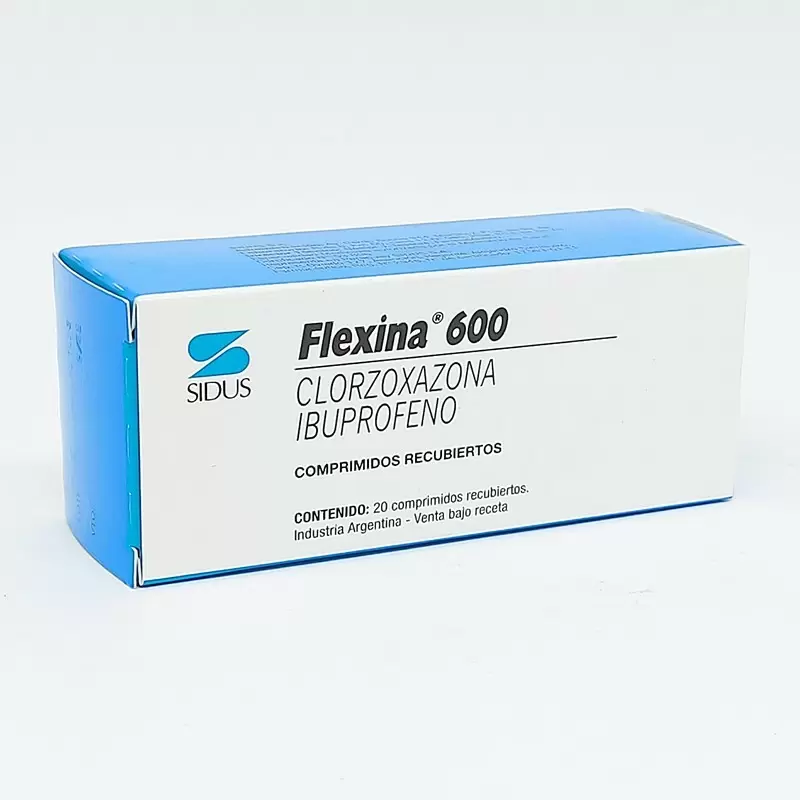 Comprar FLEXINA 600 MG CAJA X 20 COMP Con Descuento de 20% en Farmacia y Perfumería Catedral