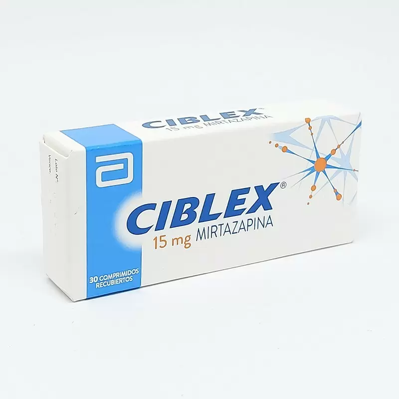 Comprar CIBLEX 15 MG CAJA X 30 COMP Con Descuento de 20% en Farmacia y Perfumería Catedral