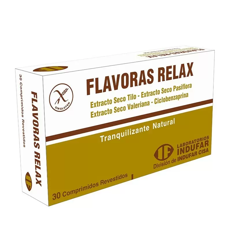 Comprar FLAVORAS RELAX CAJA X 30 COMP Con Descuento de 20% en Farmacia y Perfumería Catedral