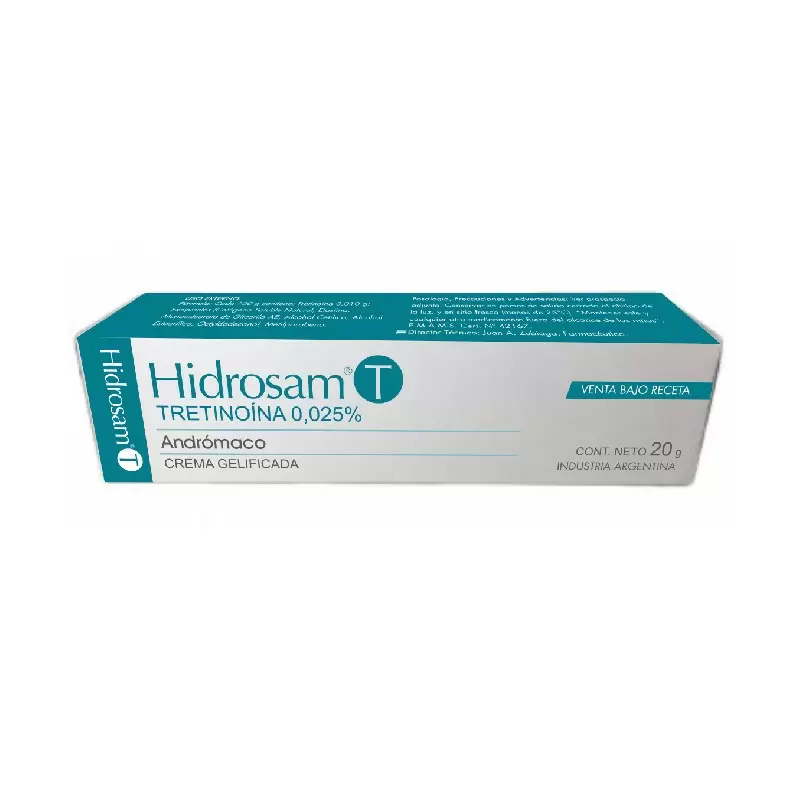 Comprar HIDROSAM T 0,025 CREMA TUBO X 20 GR Con Descuento de 20% en Farmacia y Perfumería Catedral