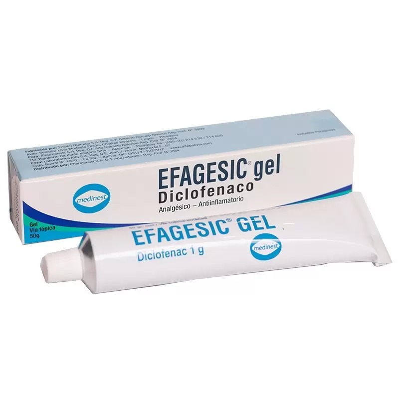 EFAGESIC GEL TUBO X 50 GR