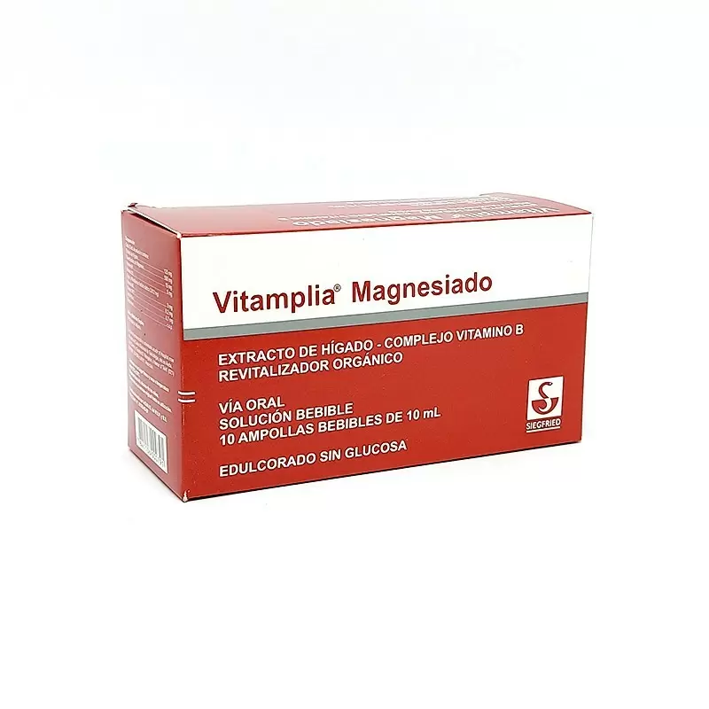 Comprar VITAMPLIA MAGNESIO BEBIBLE CAJA X 10 AMP Con Descuento de 20% en Farmacia y Perfumería Catedral