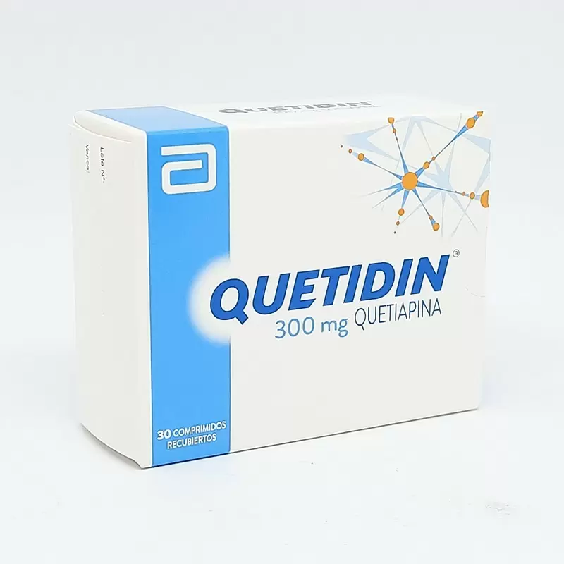  QUETIDIN 300 MG CAJA X 30 COMP