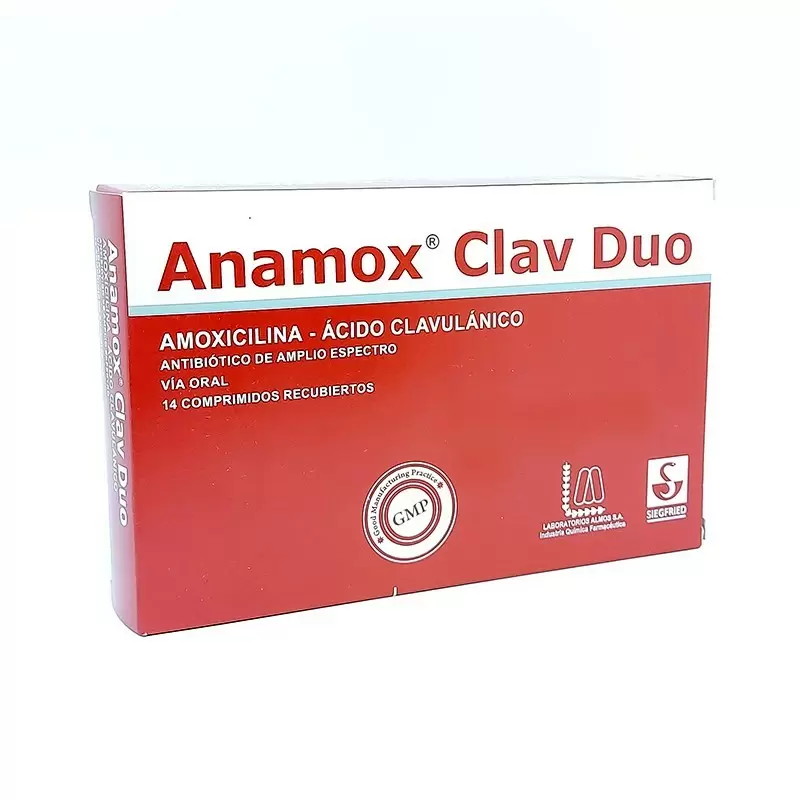 ANAMOX CLAV DUO CAJA X 14 COMP REC