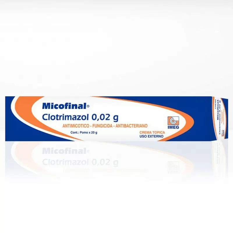 Comprar MICOFINAL CREMA TUBO X 20 GR Con Descuento de 20% en Farmacia y Perfumería Catedral