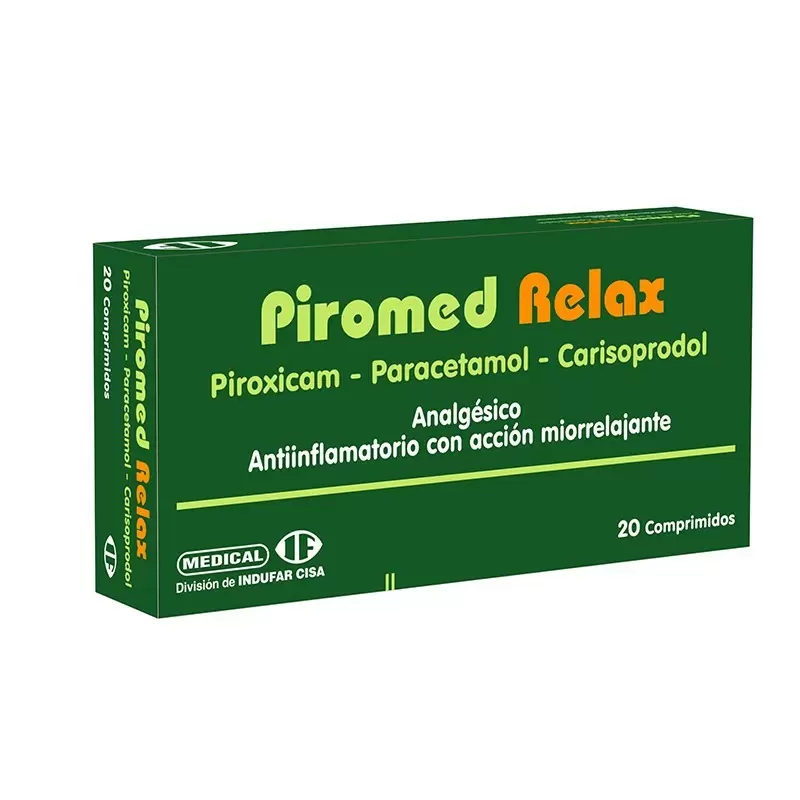  PIROMED RELAX CAJA X 20 COMP