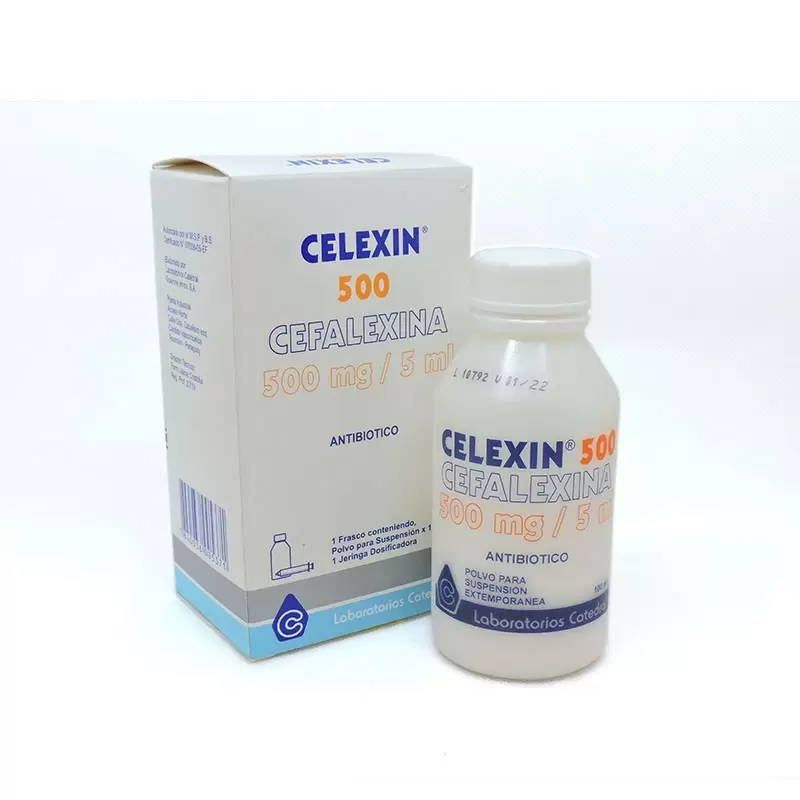  CELEXIN 500 MILIGRAMOS JARABE FCO X 100 ML