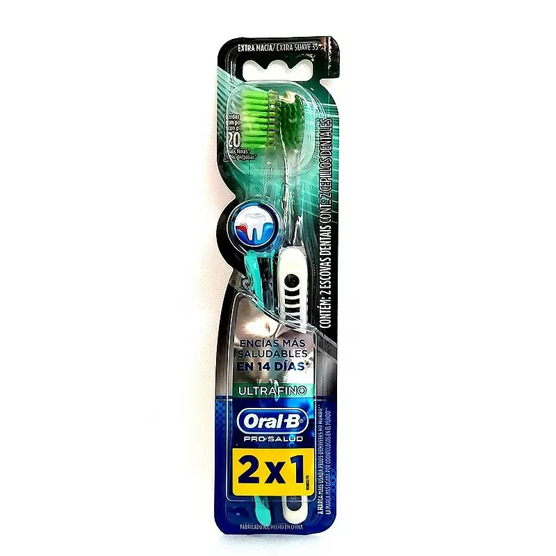 Oral-B cepillo electrico profesional 1 pack 2 unid