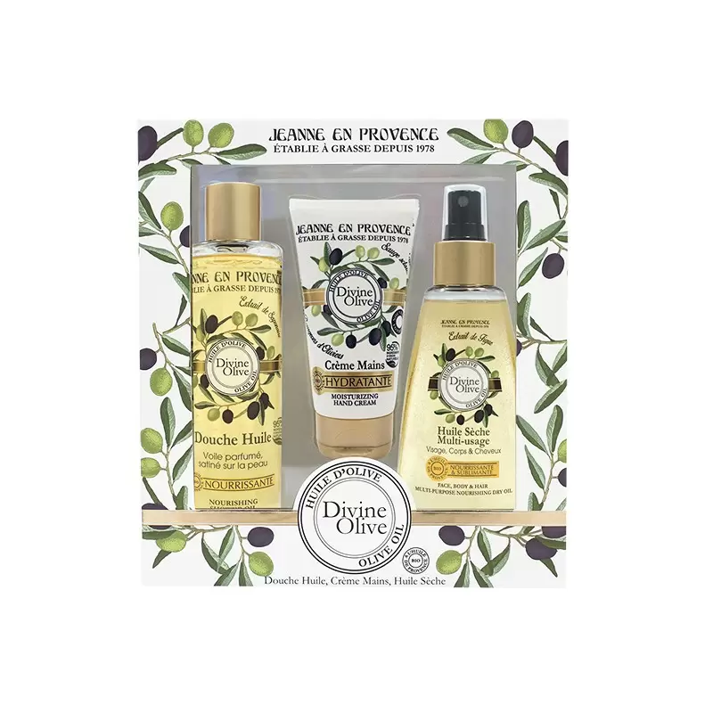  JEANNE EN PROV.41461 DIVINE OLIVA GIFT SET Unid