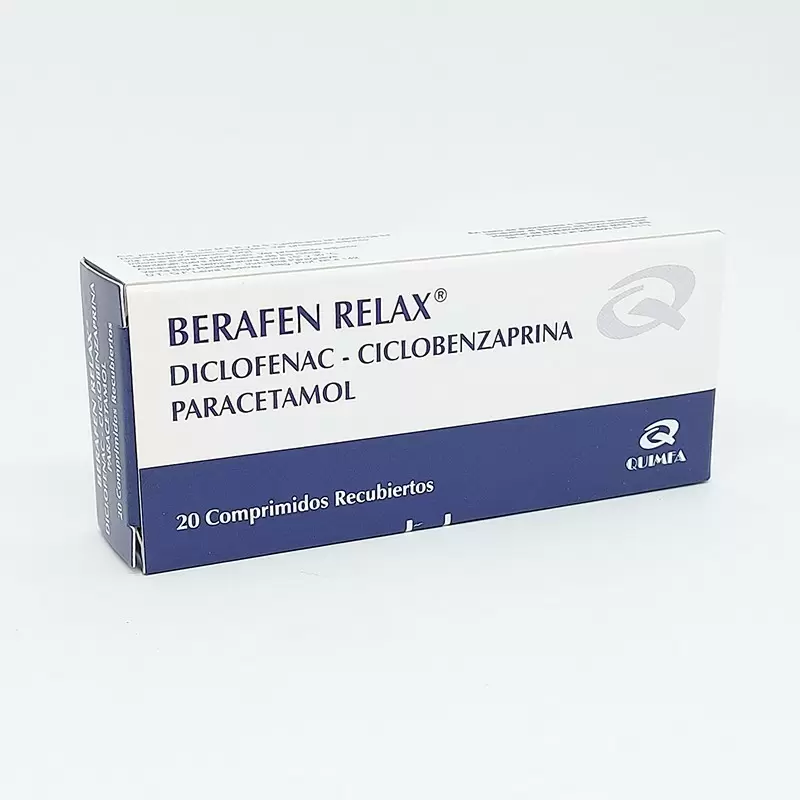  BERAFEN RELAX CAJA X 20 COMP