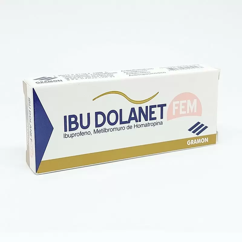 Comprar IBU DOLANET FEM CAJA X 10 COMP Con Descuento de 20% en Farmacia y Perfumería Catedral