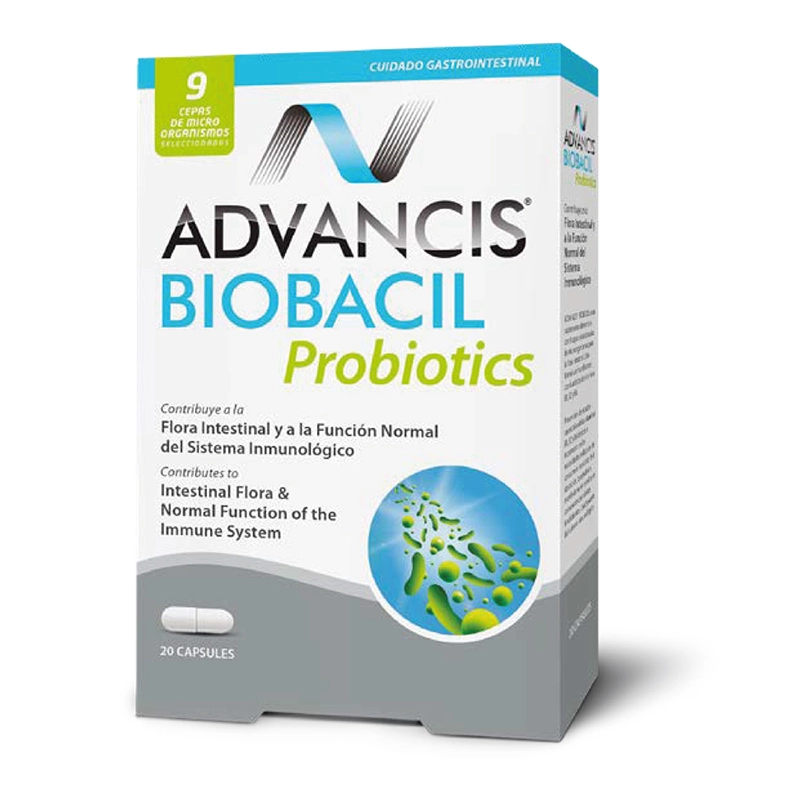  ADVANCIS BIOBACIL CAJA X 20 CAPSULAS