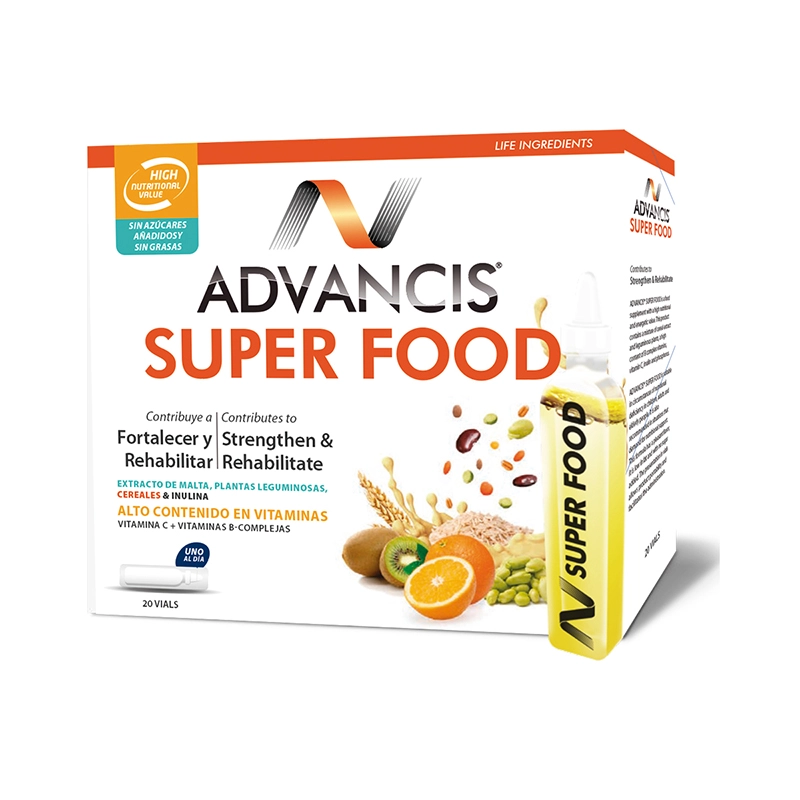  ADVANCIS SUPER FOOD CAJA X 20 VIALES