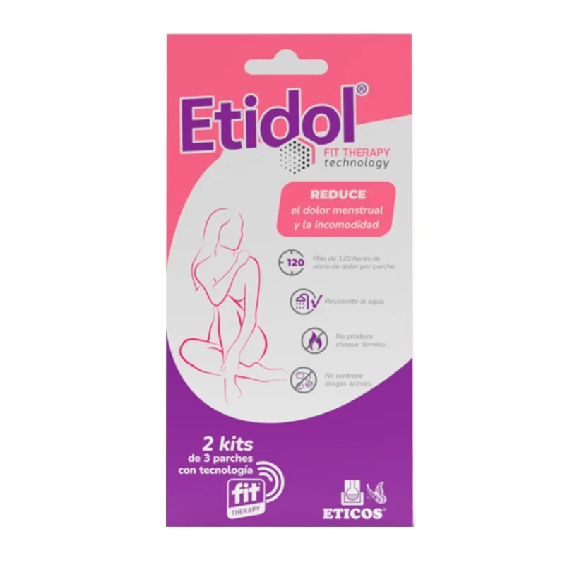  ETIDOL FIT THERAPY LADY KITS X 6 PARCHES