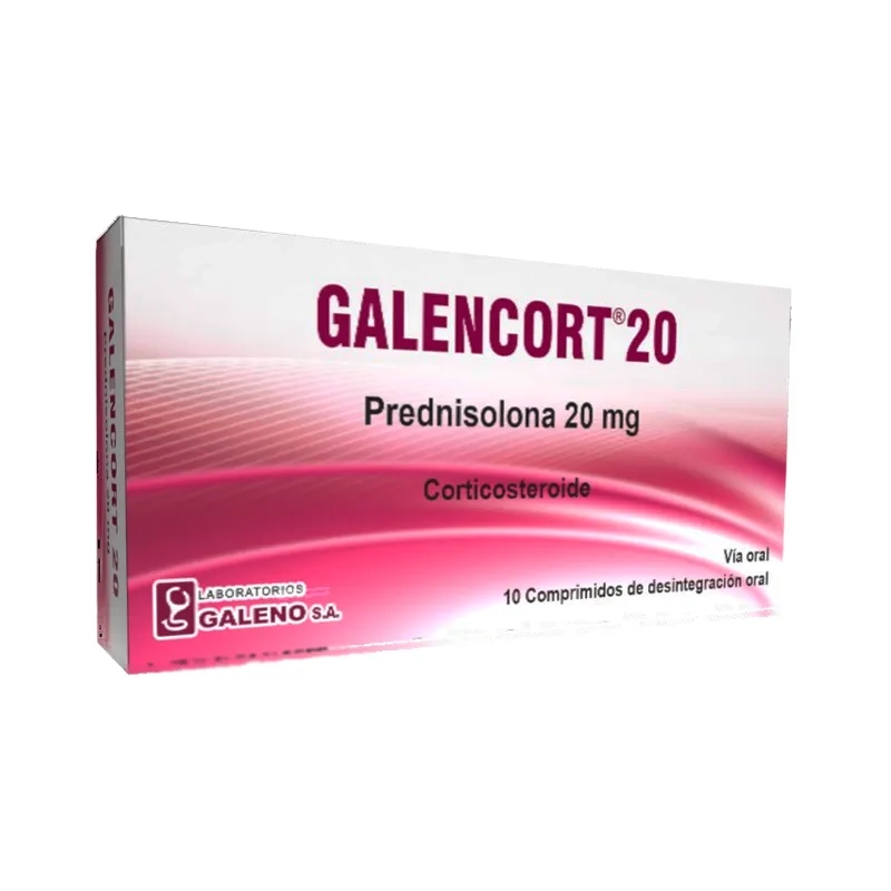  GALENCORT 20 CAJA X 10 COMPRIMIDOS