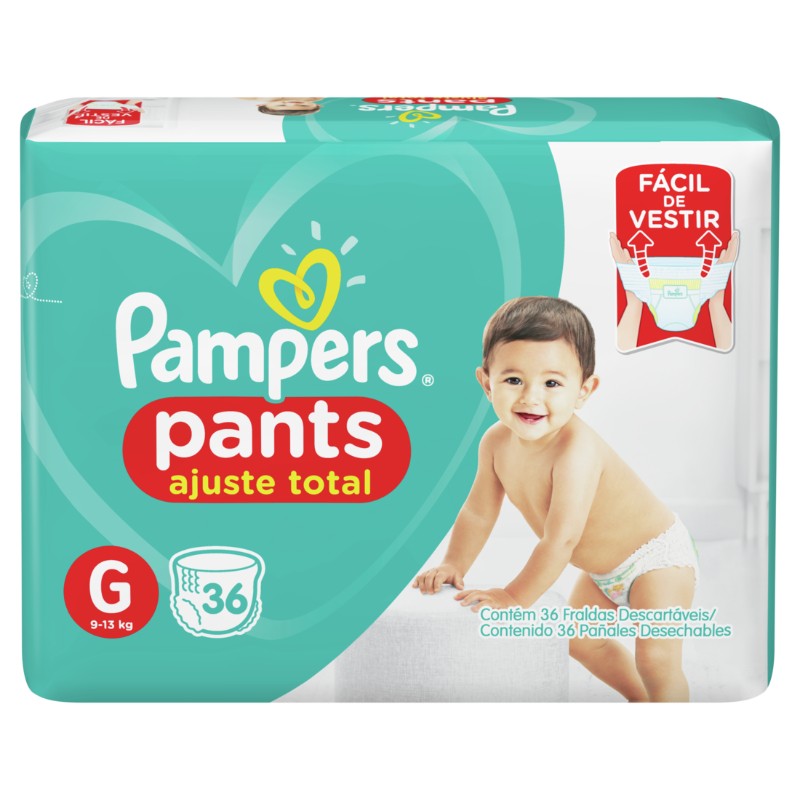 PAMPERS  PANTS GRANDE PAQ X 36 UNID