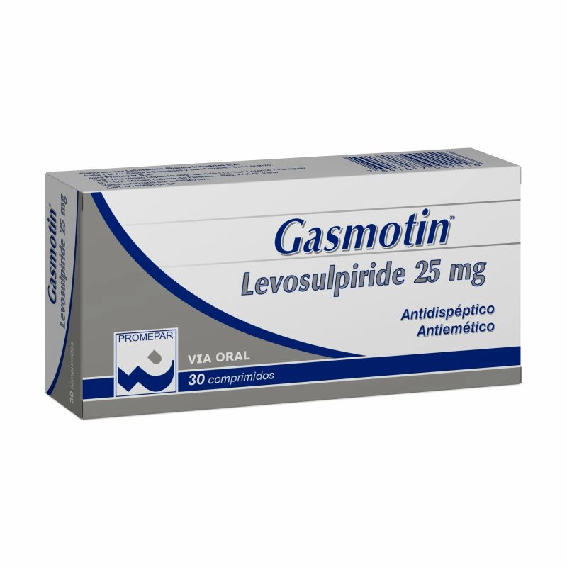  GASMOTIN 25MG CJ X 30 COMP