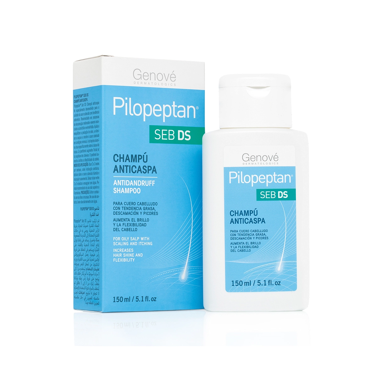  PILOPEPTAN SEB DS SHAMPOO ANTICASPA FCO X 150ML