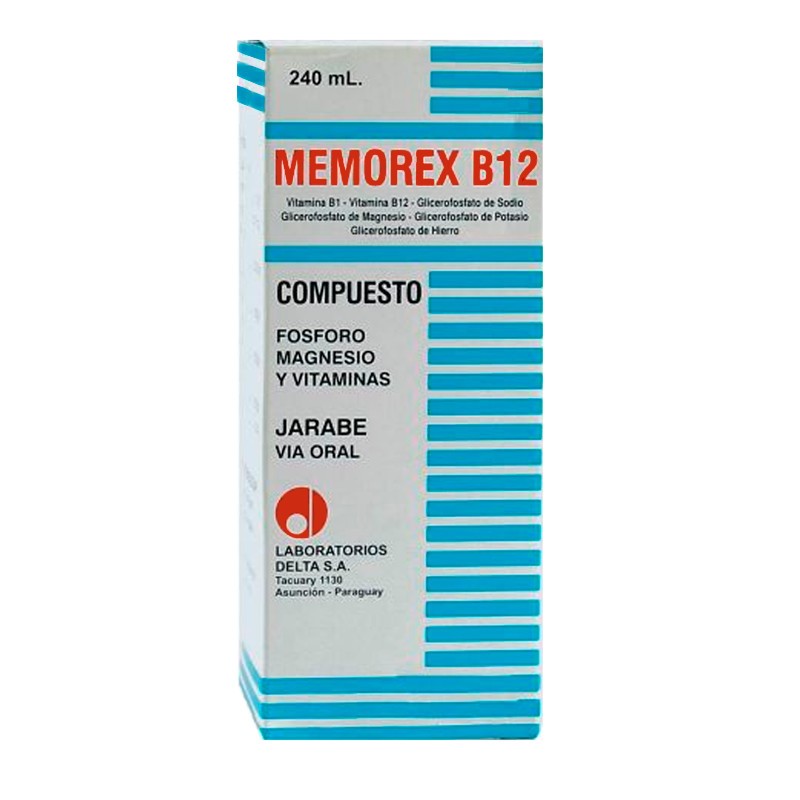 MEMOREX B12 JARABE FCO X 240 ML