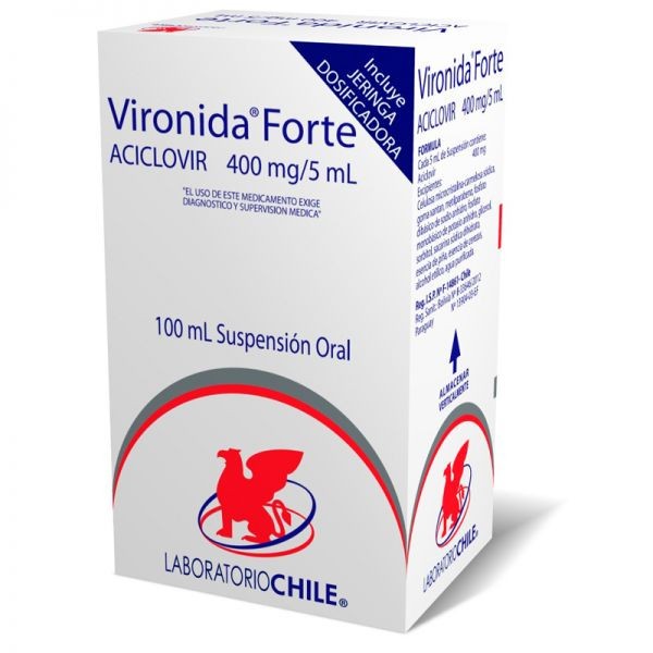 VIRONIDA FORTE SUSPENSION ORAL FCO X 100 ML