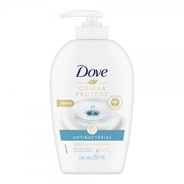  DOVE JAB LIQ P/M ANTIB CUI Y PRO Unid x 250 ml