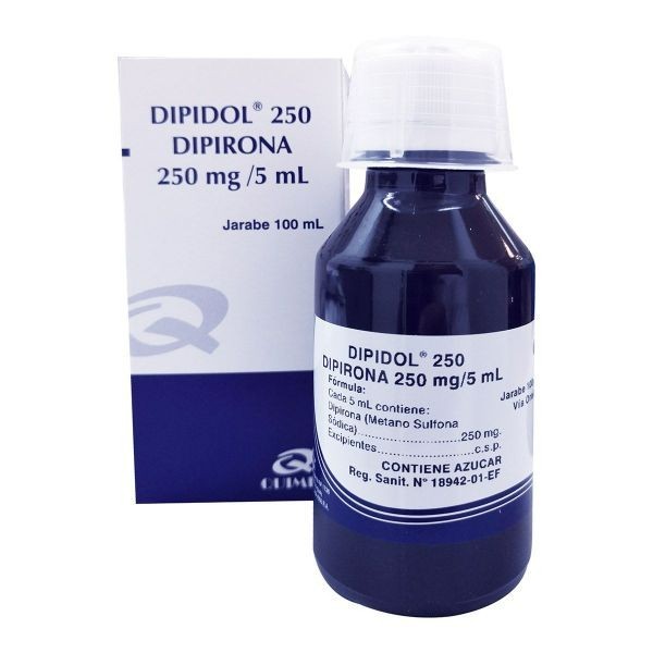 DIPIDOL 250 MG FCO X 100 ML